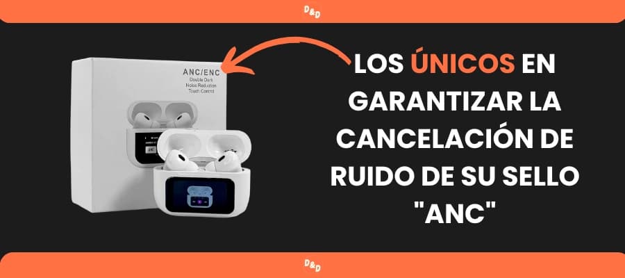 AIRPODS PRO DE SEGUNDA GENERACIÓN CON PANTALLA