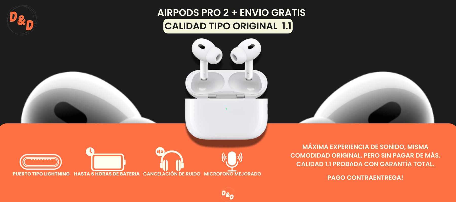 AIRPODS PRO DE SEGUNDA GENERACIÓN
